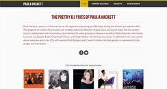 Desktop Screenshot of paulahackett.com